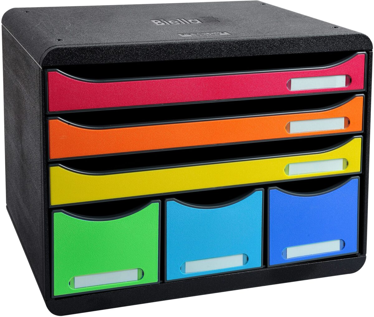 BIELLA Ablagebox STOREBOX A4+ 30679802BIDU schwarz/Harlekin, 6 Schubl. – Hochwertig & günstig bei ShopDeca