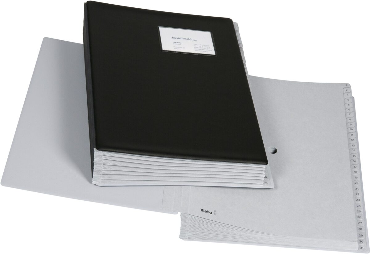 BIELLA Pultmappe Pronto A4 32043102U schwarz 31-teilig – Hochwertig & günstig bei ShopDeca