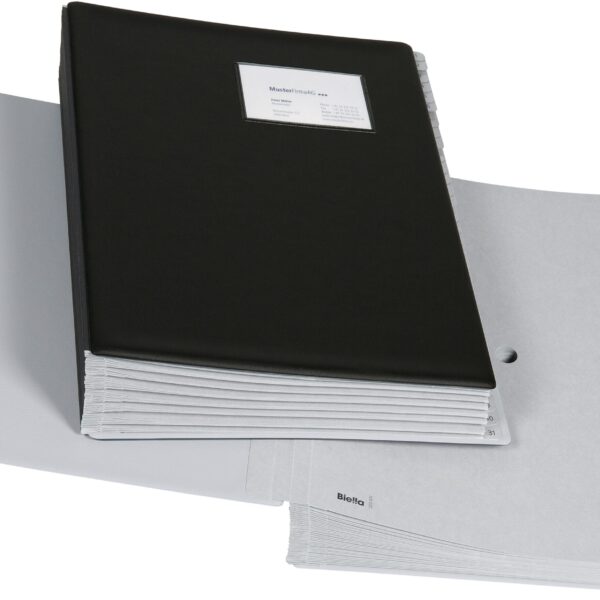 BIELLA Pultmappe Pronto A4 32043102U schwarz 31-teilig