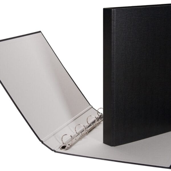 BIELLA Ringbuch Ringo-Plast 3cm 43444202U schwarz 4-Ring A4+