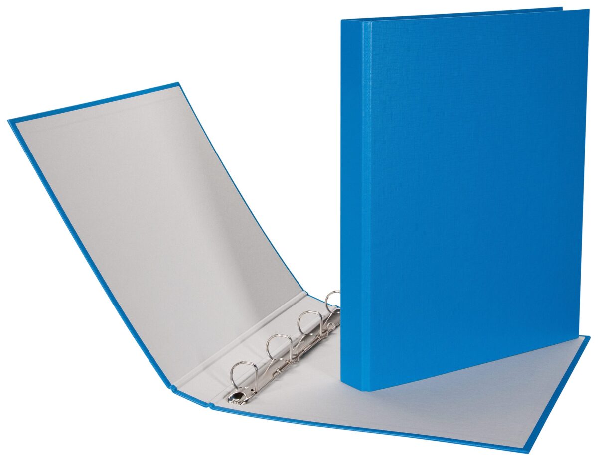 BIELLA Ringbuch Ringo-Plast 3cm 43444205U blau 4-Ring A4+ – Hochwertig & günstig bei ShopDeca