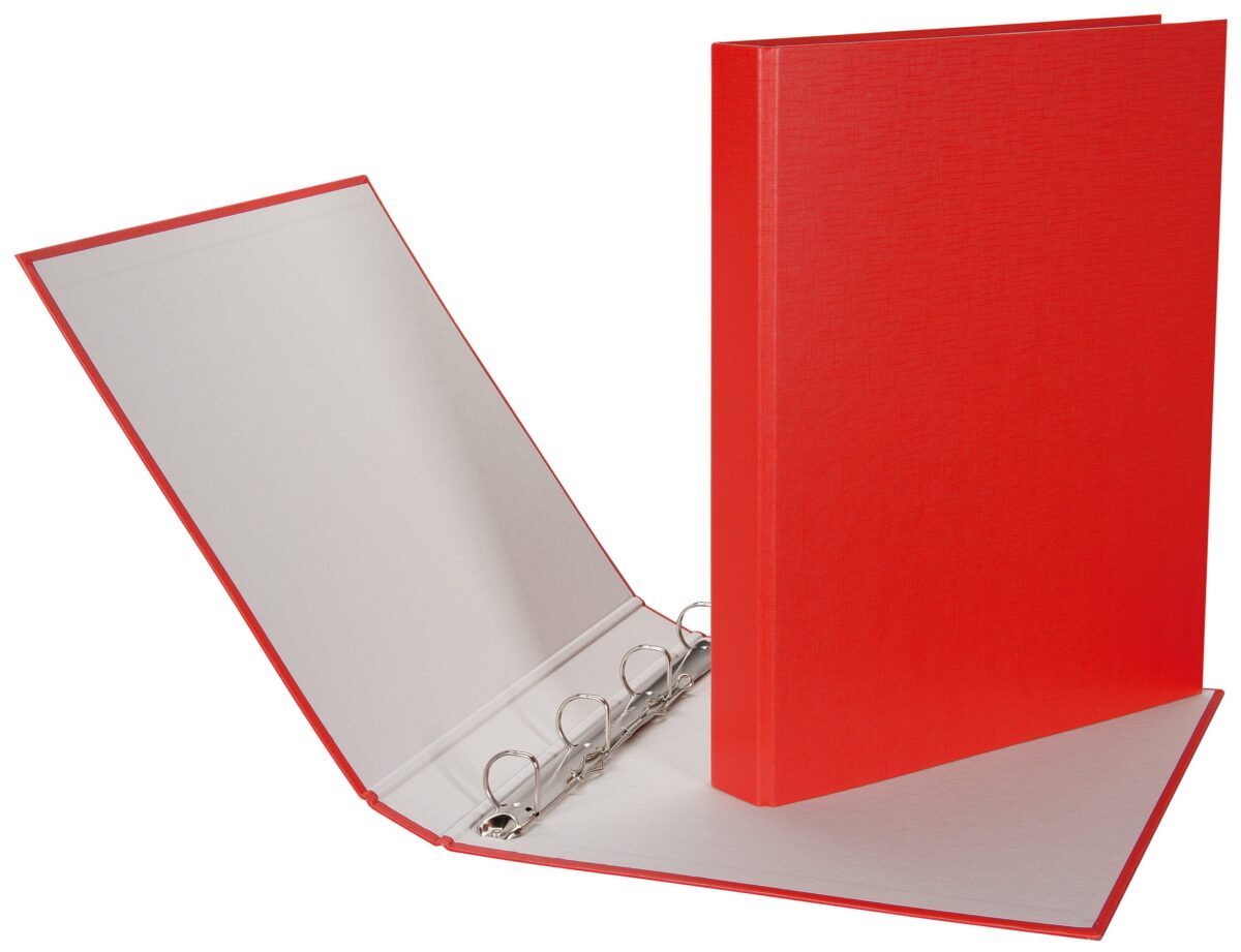 BIELLA Ringbuch Ringo-Plast 3cm 43444245U rot 4-Ring A4+ – Hochwertig & günstig bei ShopDeca