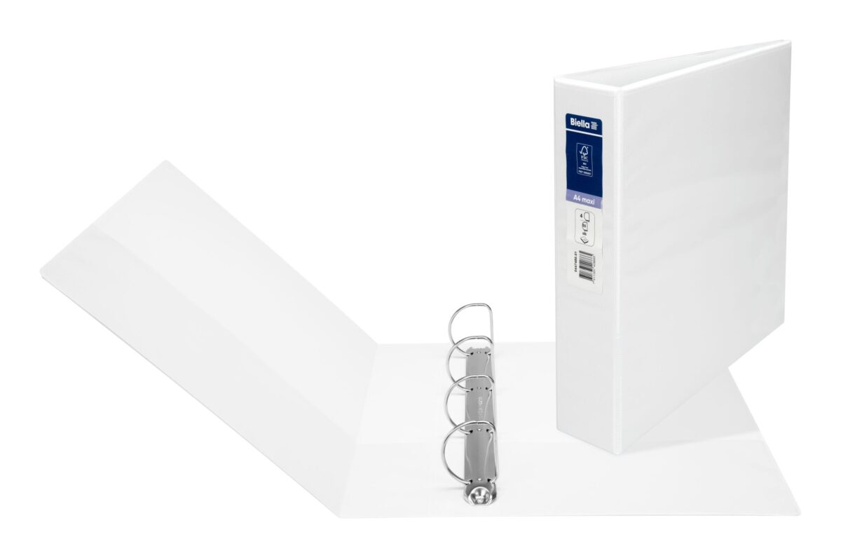 BIELLA Zeigebuch Creative XL#1 7.5cm 44745001U weiss, 4-Ring, Sichttasche A4 – Hochwertig & günstig bei ShopDeca