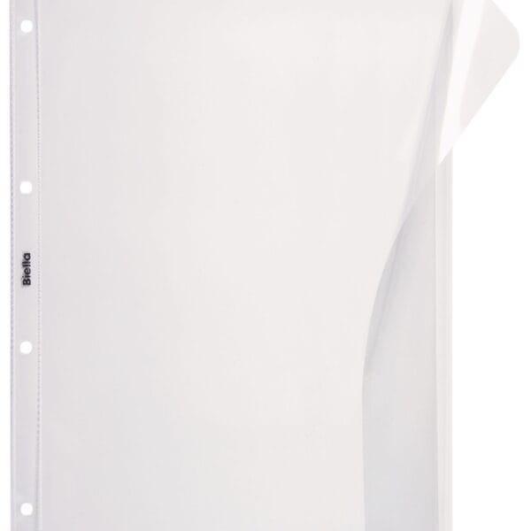 BIELLA Zeigetaschen PP 150my A4 47241503U mit Lasche glatt 10 Stück