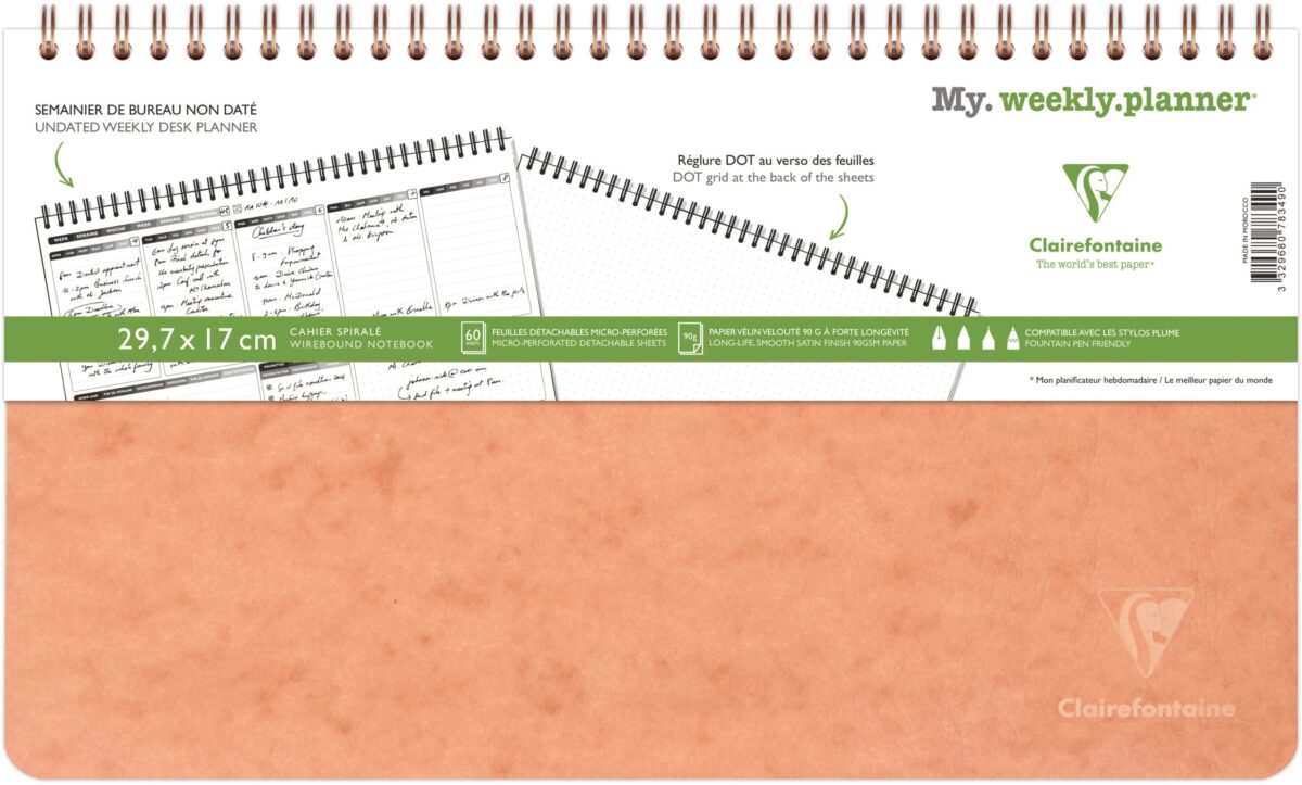 BIELLA Agenda AgeBag undatiert 78349C Weekly 60 Blatt tab. 29.7x17cm – Hochwertig & günstig bei ShopDeca