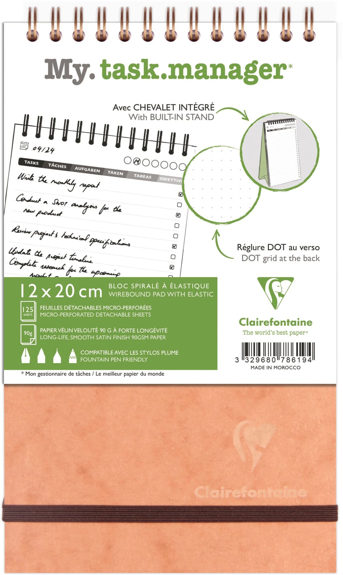 BIELLA Agenda AgeBag undatiert 78619C Task M 125 Blatt tab. 12x20cm – Hochwertig & günstig bei ShopDeca