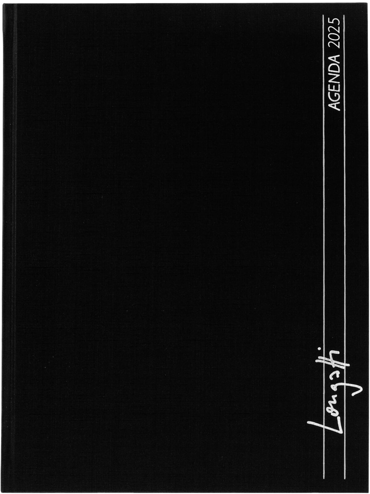 BIELLA Geschäftsagenda Longatti 2025 812725020025 1W/2S schwarz ML 18x24.5cm – Hochwertig & günstig bei ShopDeca