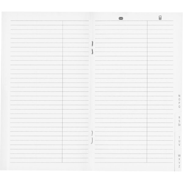 BIELLA Adressregister 85350800U 16 Seiten 8.5x15.3cm