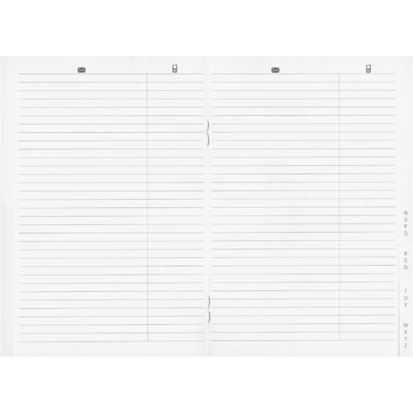 BIELLA Istanbul Adressregister 85560800U 16 Seiten 10.6x15.3cm