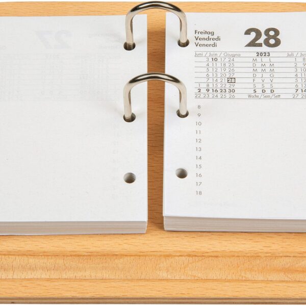 BIELLA Sockel zu Umlegeblock 88070200U Holz hell 19.5x15.5cm
