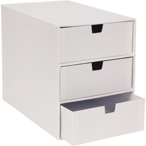 BIGSO BOX OF SWEDEN Schubladenbox Ingrid 15751300 3 Schubladen, weiss