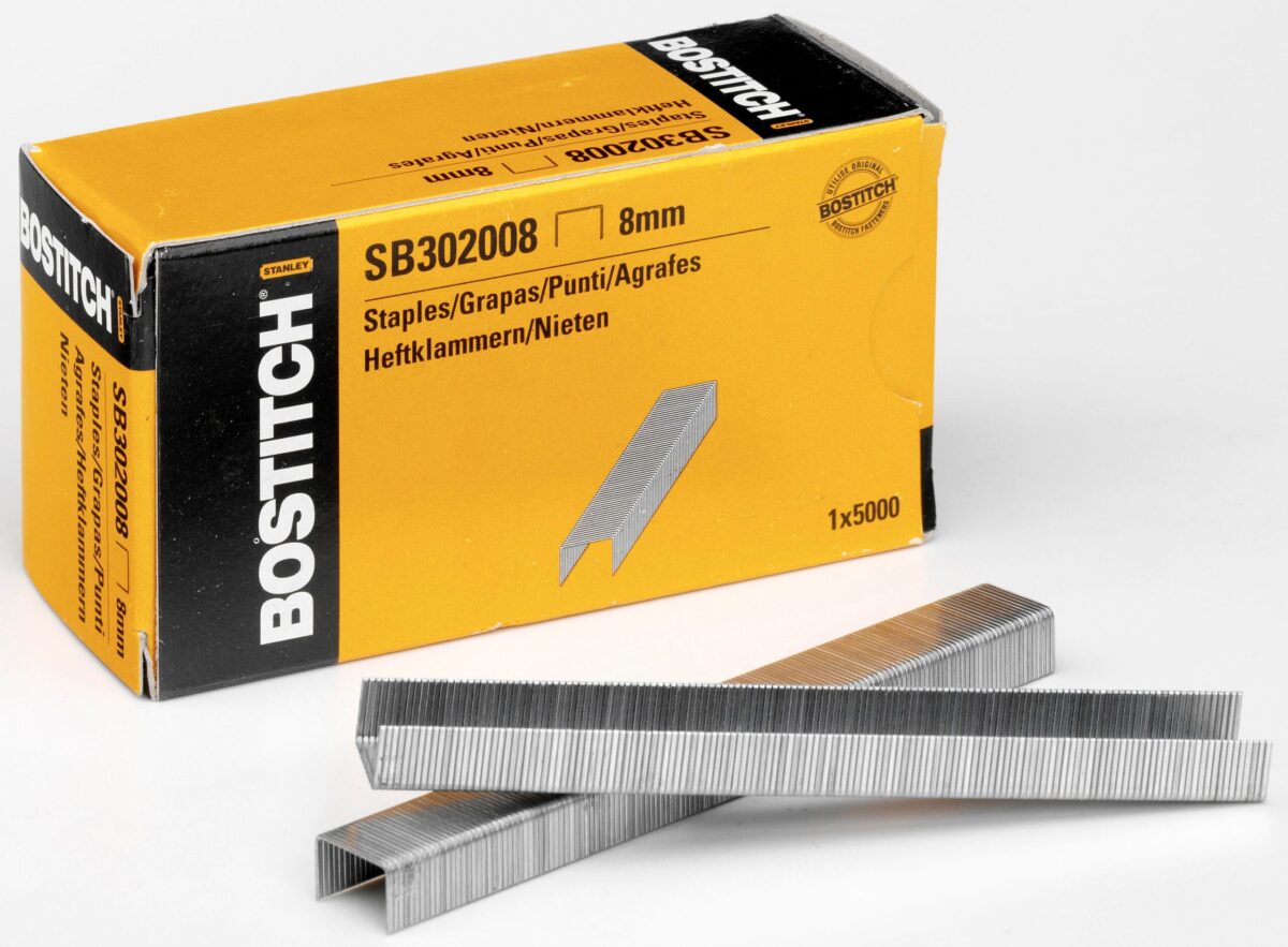 BOSTITCH Heftklammern 8mm SB302008 5000 Stück – Hochwertig & günstig bei ShopDeca