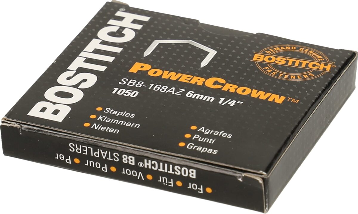BOSTITCH Heftklammern SB-8 6mm SB8-168AZ 1050 Stück – Hochwertig & günstig bei ShopDeca