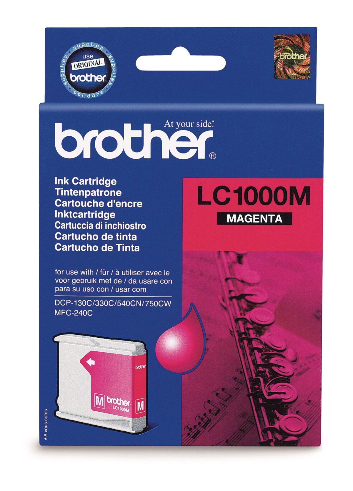 BROTHER Tintenpatrone magenta LC-1000M DCP-130C/MFC-240C 400 Seiten – Hochwertig & günstig bei ShopDeca