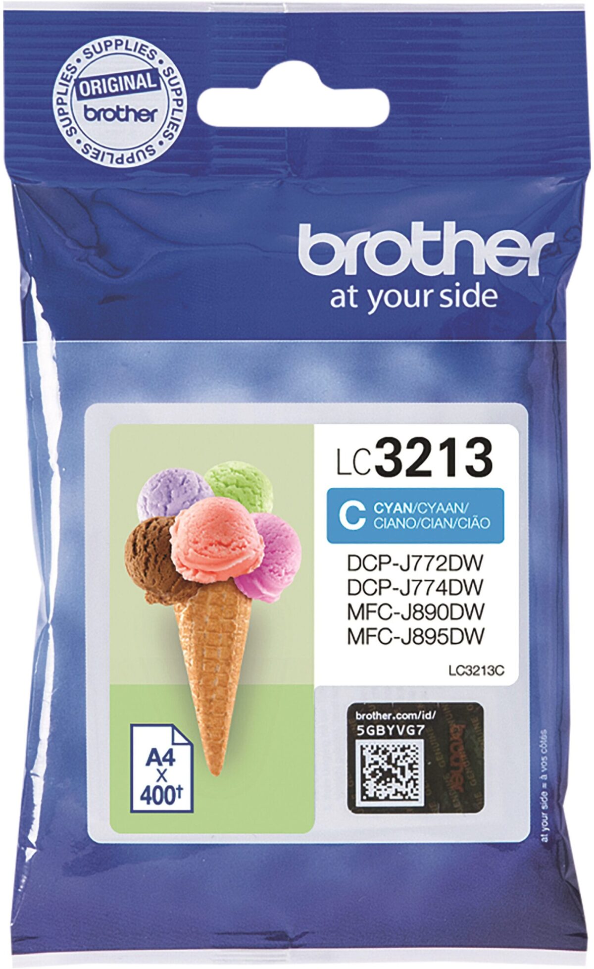 BROTHER Tintenpatrone cyan LC-3213C DCP-J774DW 400 Seiten – Hochwertig & günstig bei ShopDeca