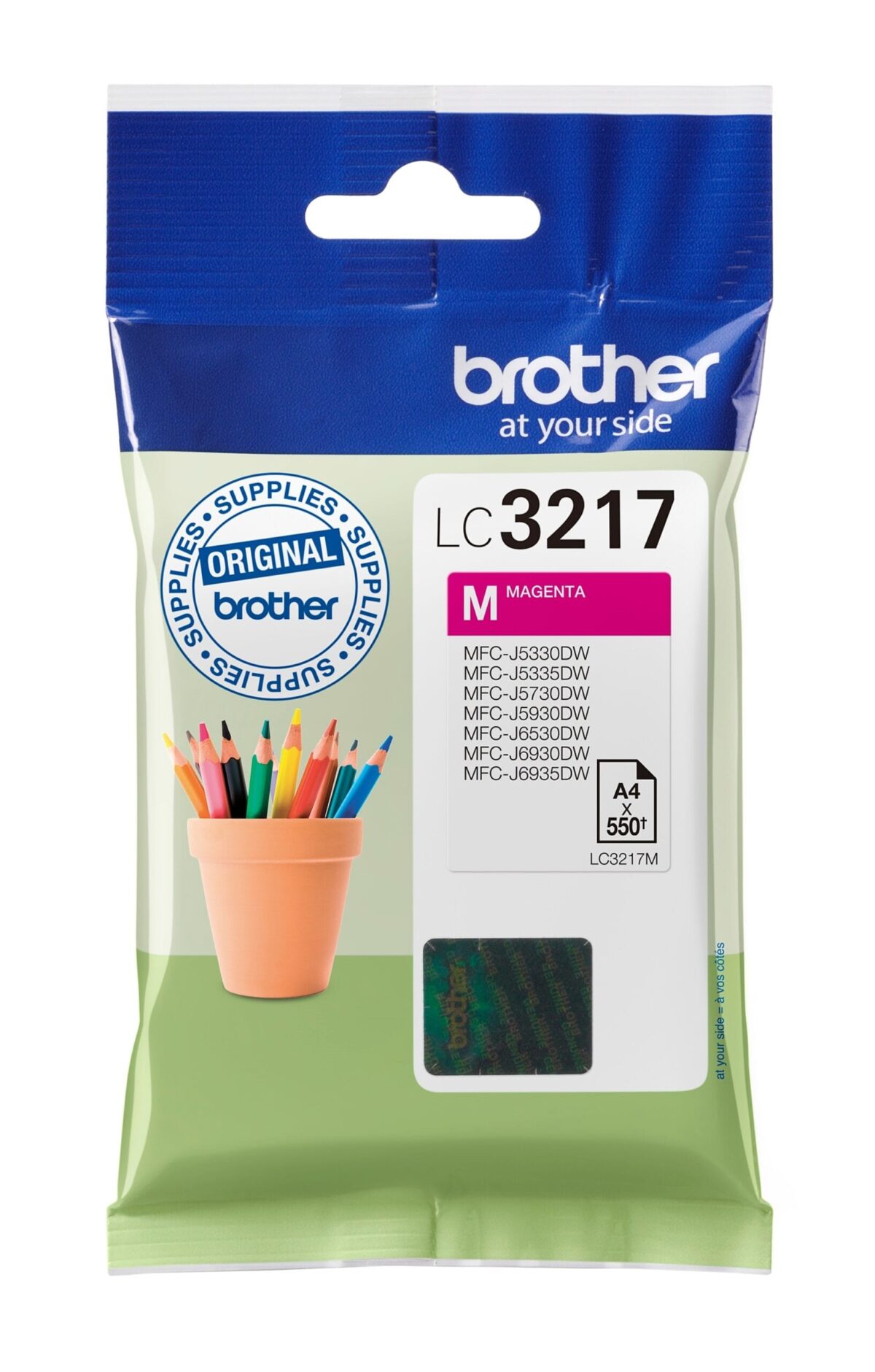 BROTHER Tintenpatrone magenta LC-3217M MFC-J6530DW 550 Seiten – Hochwertig & günstig bei ShopDeca