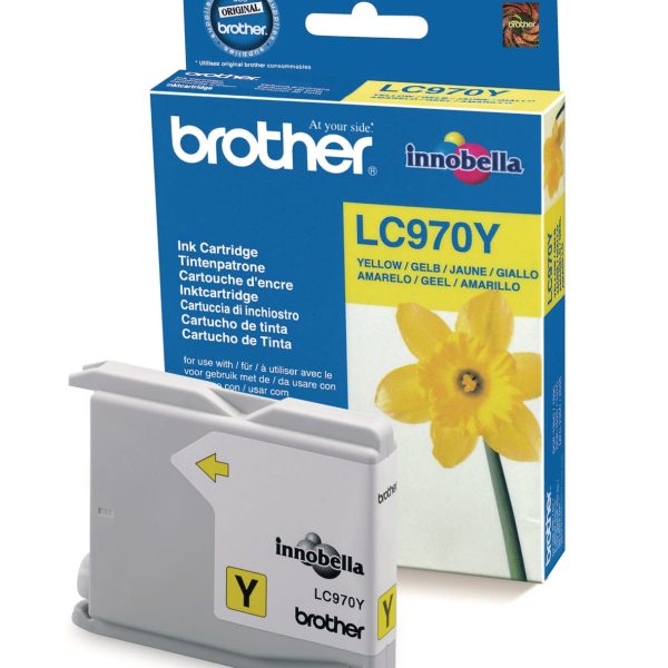 BROTHER Tintenpatrone yellow LC-970Y MFC-260C 300 Seiten