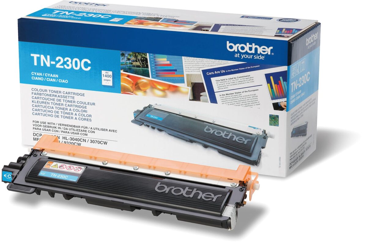 BROTHER Toner cyan TN-230C HL-3040/3070 1400 Seiten – Hochwertig & günstig bei ShopDeca