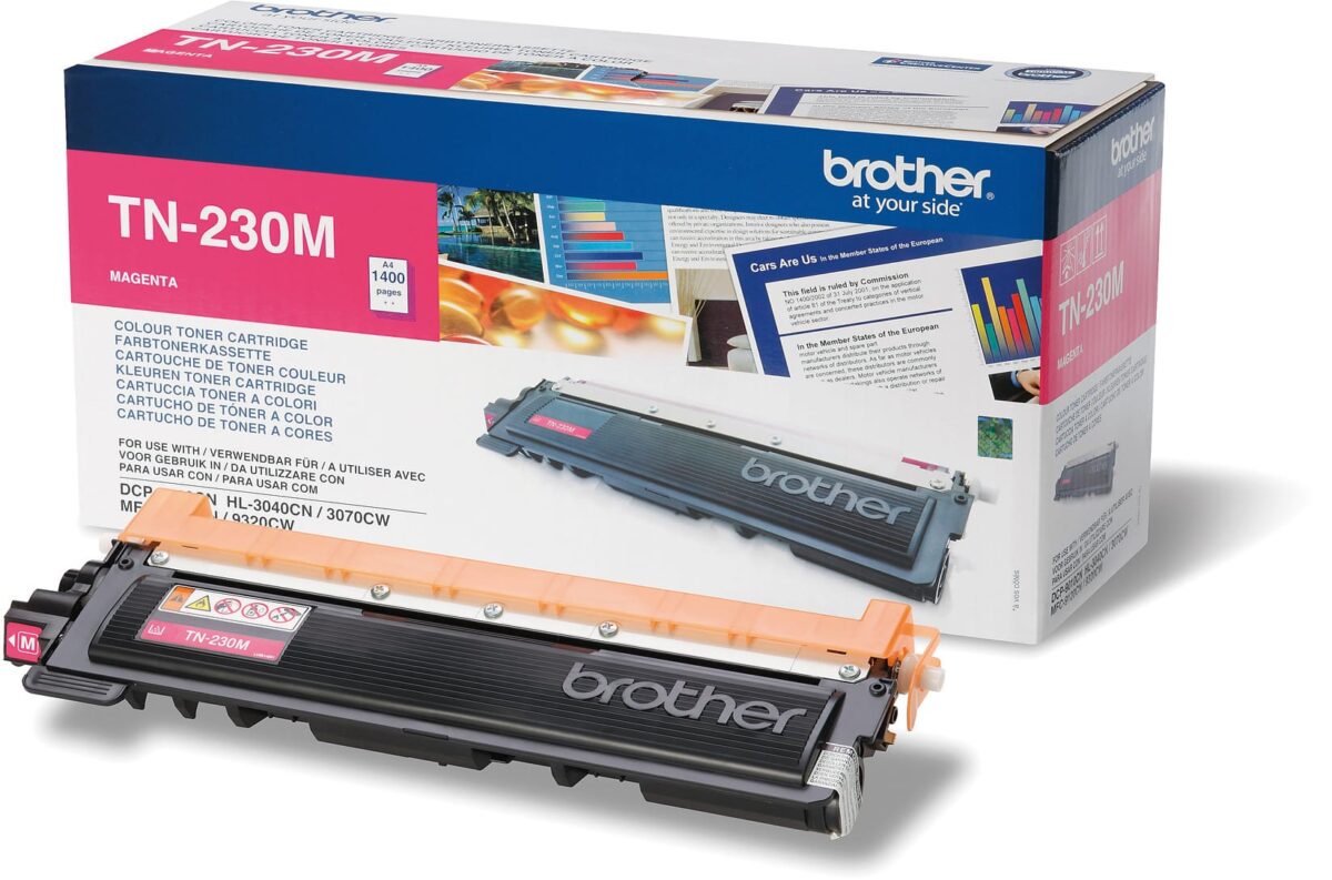 BROTHER Toner magenta TN-230M HL-3040/3070 1400 Seiten – Hochwertig & günstig bei ShopDeca