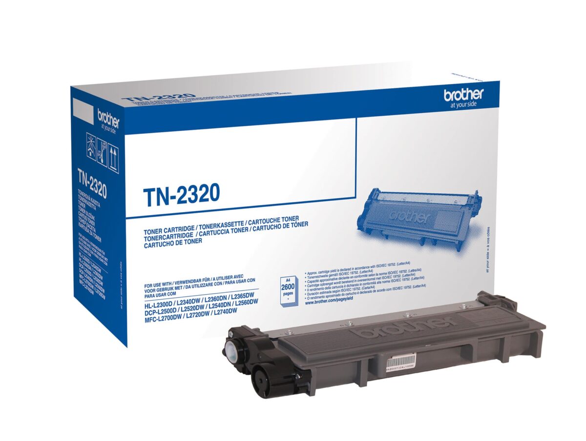 BROTHER Toner HY schwarz TN-2320 HL-L2340/L2360 2600 Seiten – Hochwertig & günstig bei ShopDeca