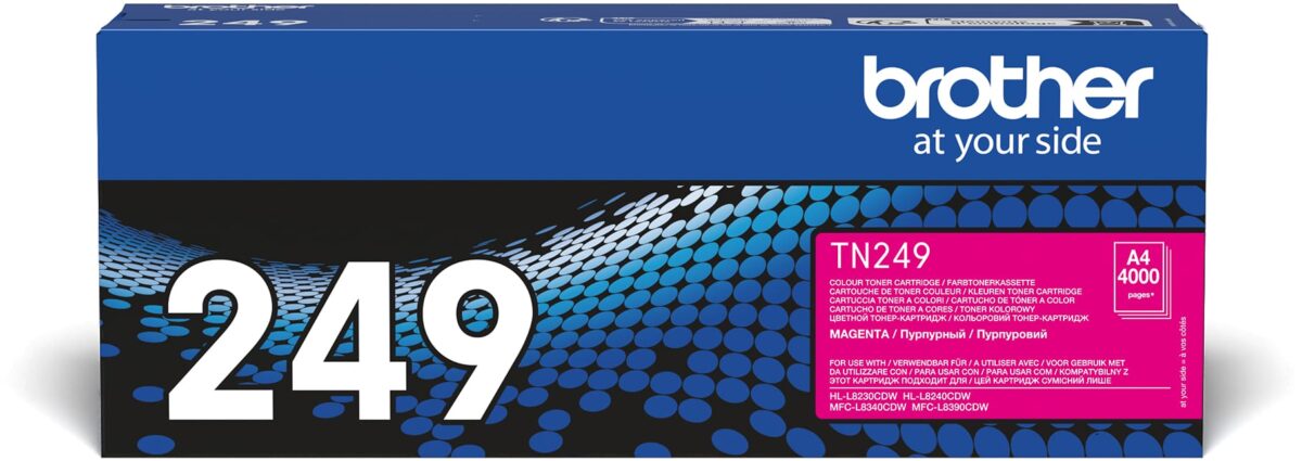 BROTHER Toner Super HY magenta TN-249M HL-L8240CDW 4000 Seiten – Hochwertig & günstig bei ShopDeca