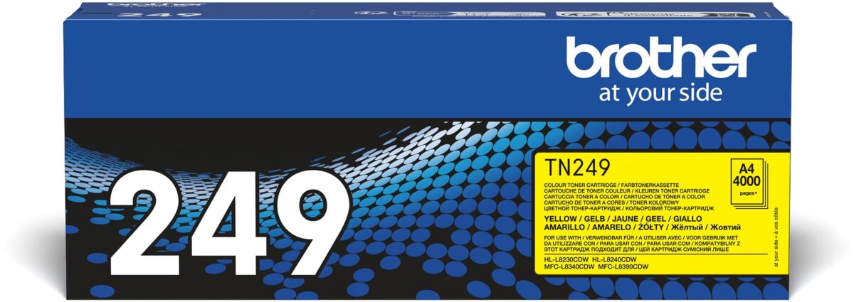 BROTHER Toner Super HY yellow TN-249Y HL-L8240CDW 4000 Seiten – Hochwertig & günstig bei ShopDeca