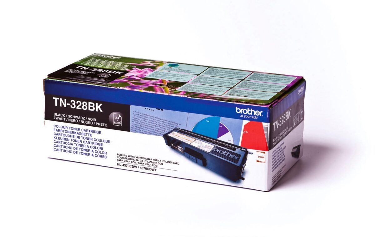 BROTHER Toner Super HY schwarz TN-328BK HL-4570CDN 6000 Seiten – Hochwertig & günstig bei ShopDeca