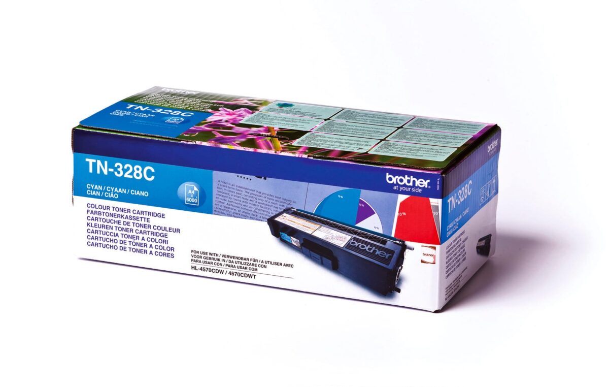 BROTHER Toner Super HY cyan TN-328C HL-4570CDN 6000 Seiten – Hochwertig & günstig bei ShopDeca