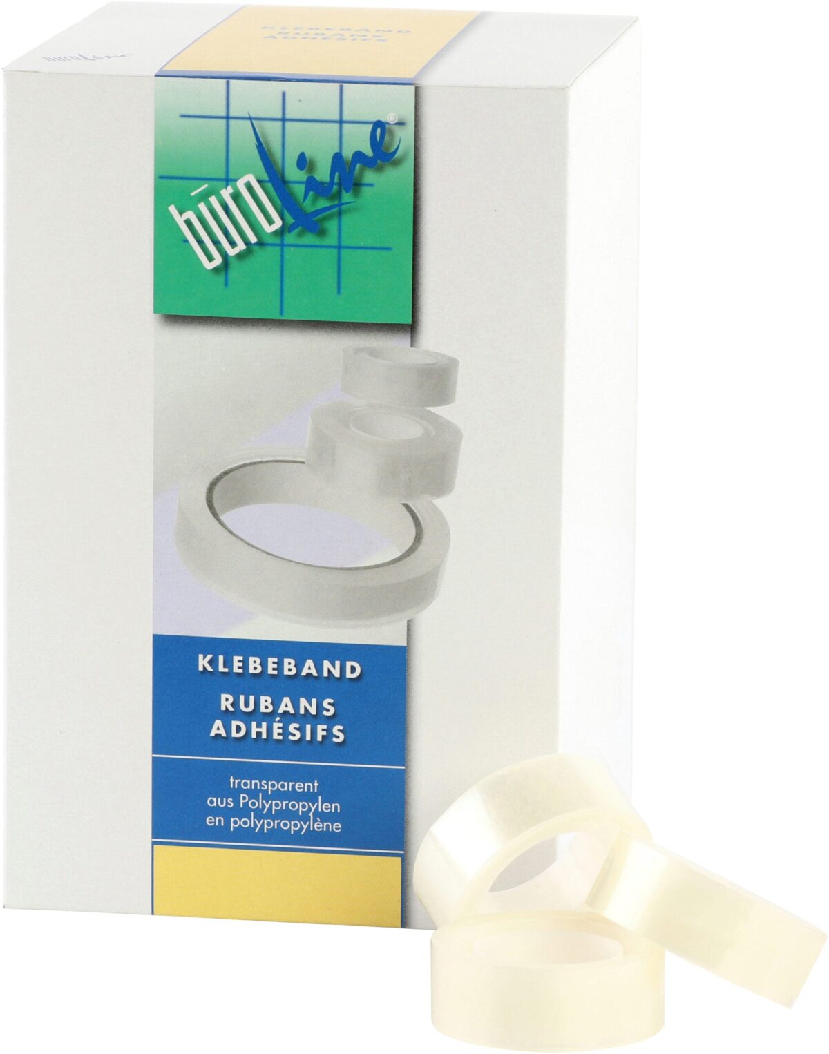 BÜROLINE Klebeband 19mmx10m 131252 transparent, reissfest – Hochwertig & günstig bei ShopDeca