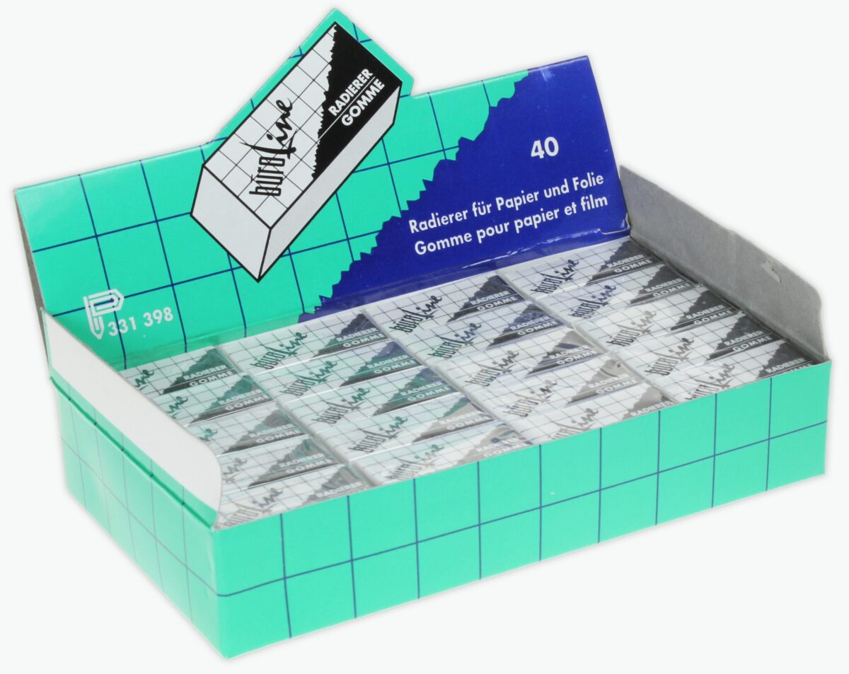 BÜROLINE Radierer 331398 32x15x10mm – Hochwertig & günstig bei ShopDeca