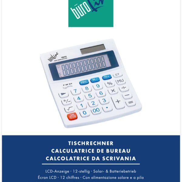 BÜROLINE Tischrechner 427503 12-stellig