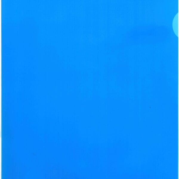 BÜROLINE Sichtmappen A4 620082 blau, matt 100 Stück