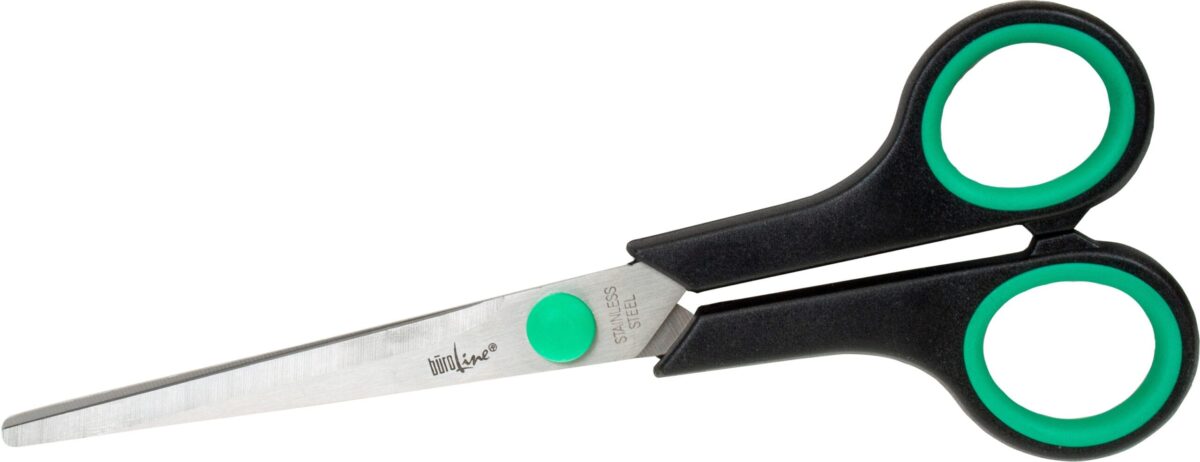 BÜROLINE Schere SoftGrip 18cm E-30271 ECO rostfrei – Hochwertig & günstig bei ShopDeca
