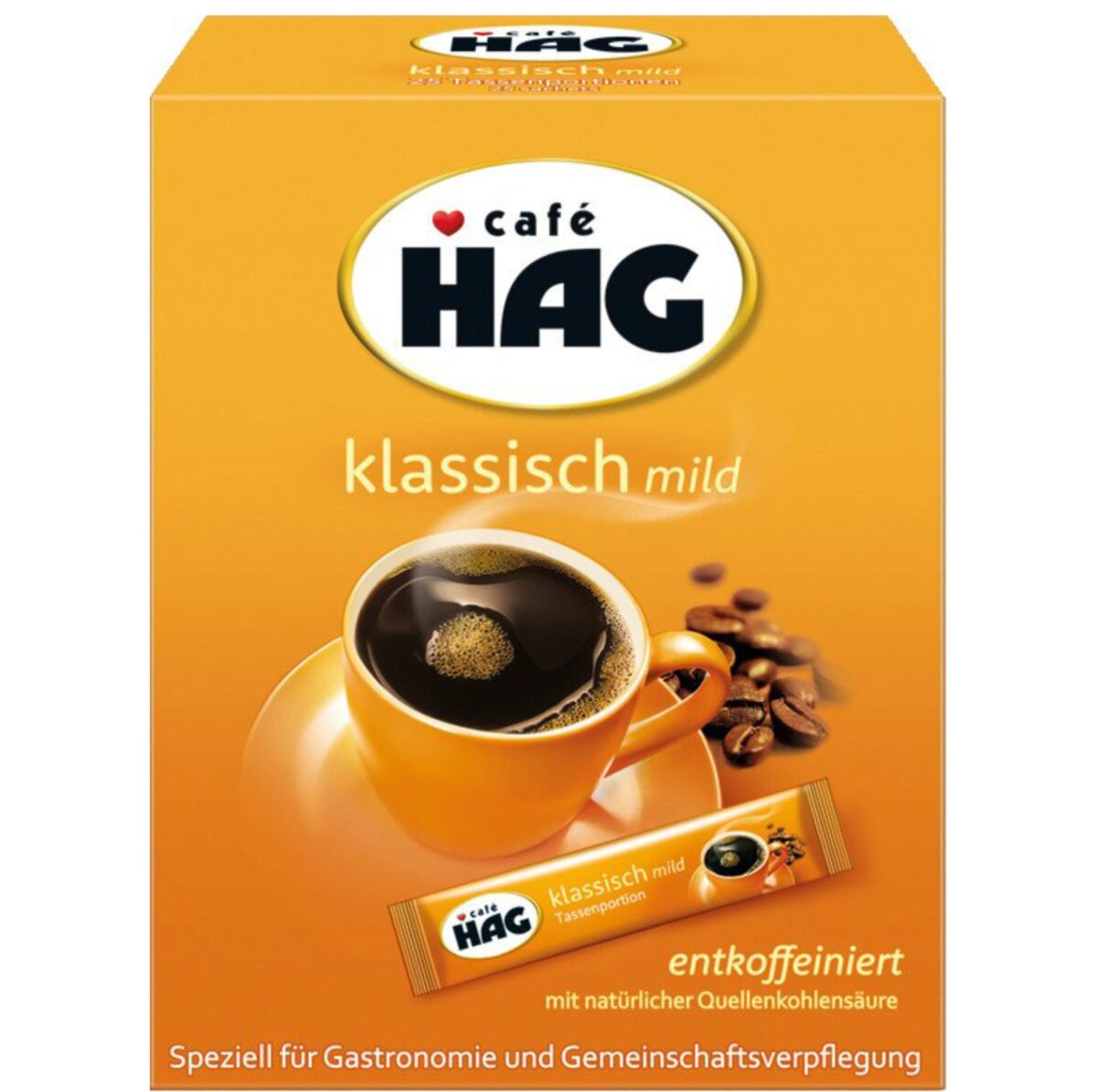 CAFE HAG Instant Sticks 25 x 1.8g 4031680 koffeinfrei – Hochwertig & günstig bei ShopDeca