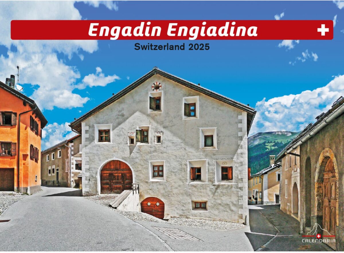 CALENDARIA Bildkalender 2025 783036204352 Engadin ML 40x31cm – Hochwertig & günstig bei ShopDeca
