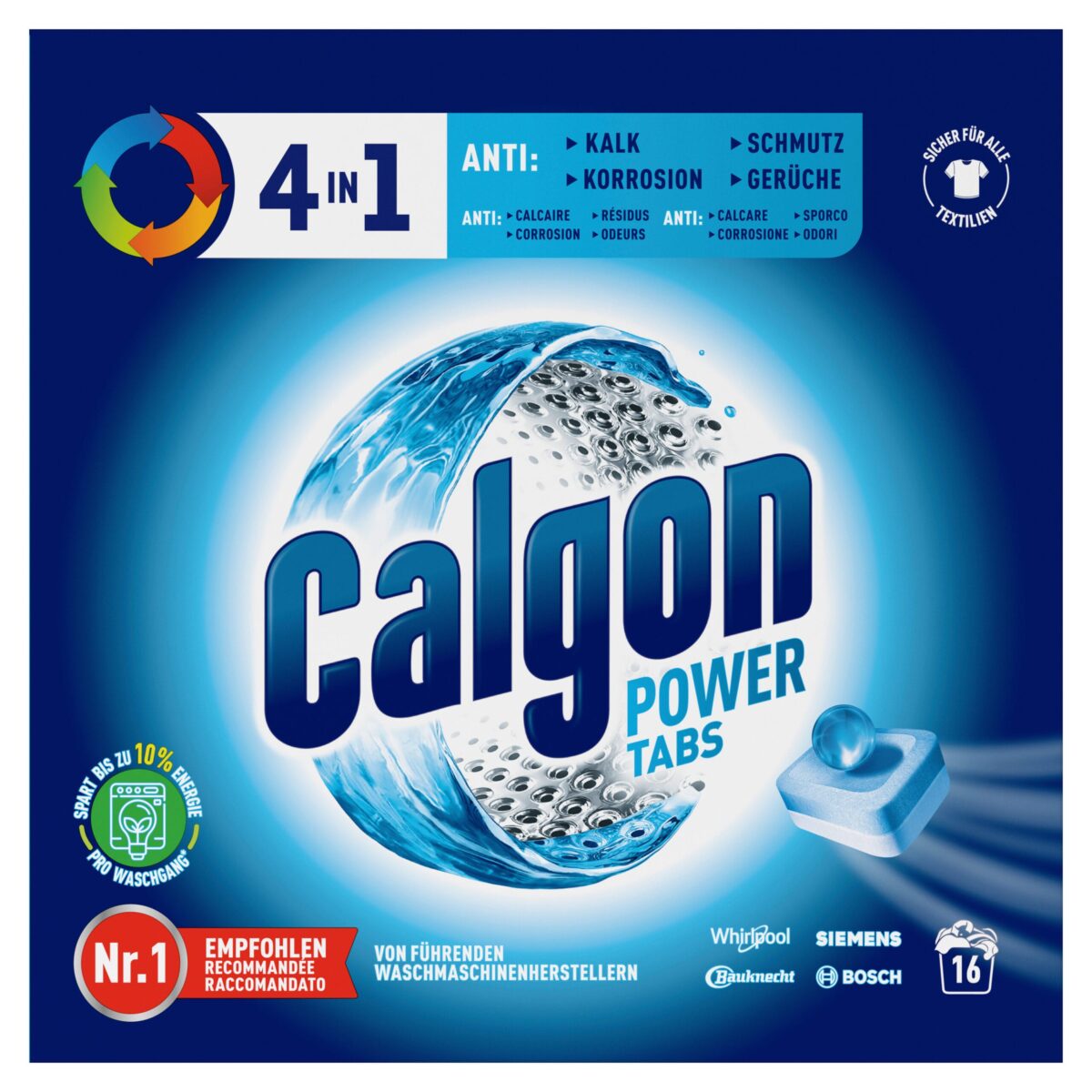 CALGON Tabs 3249757 4in1 16 Tabs – Hochwertig & günstig bei ShopDeca