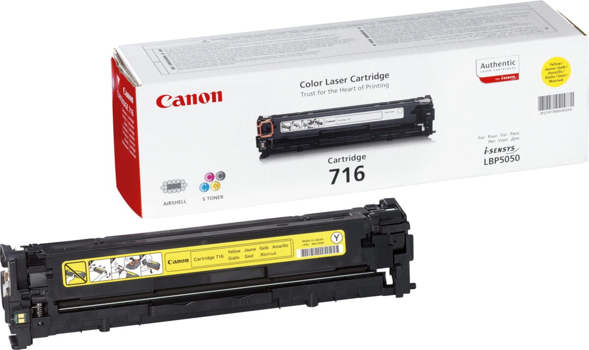 CANON Toner-Modul 716 yellow 1977B002 LBP 5050 1500 Seiten – Hochwertig & günstig bei ShopDeca