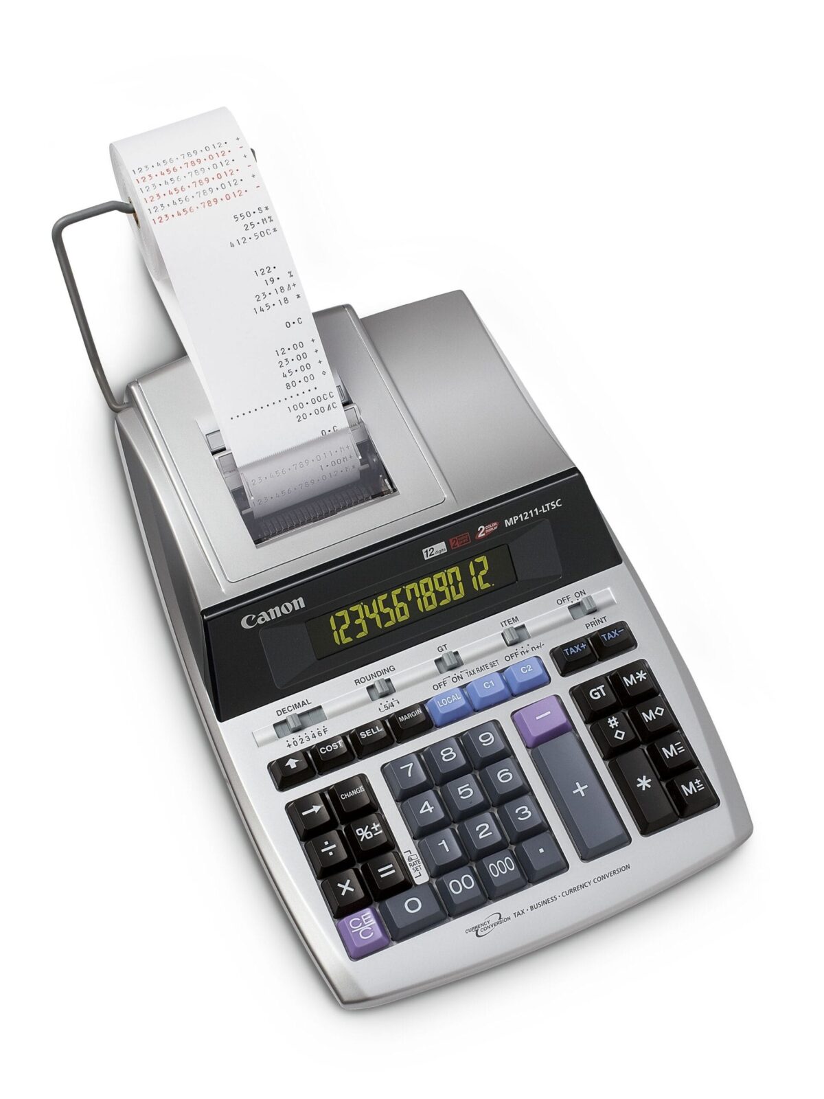 CANON Tischrechner MP1211-LTSC 2496B001 12-stellig silber – Hochwertig & günstig bei ShopDeca