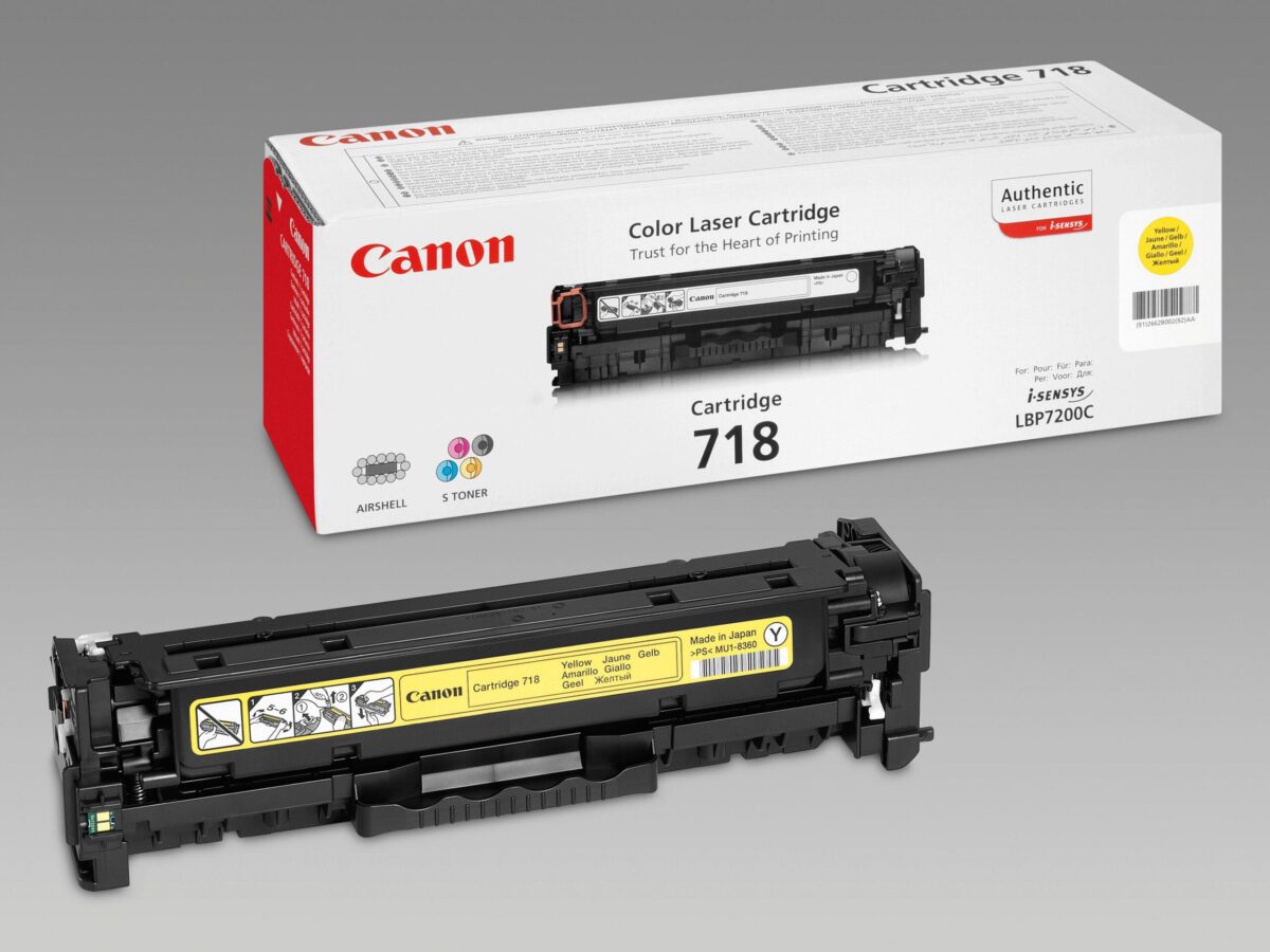 CANON Toner-Modul 718 yellow 2659B002 LBP 7200 2900 Seiten – Hochwertig & günstig bei ShopDeca