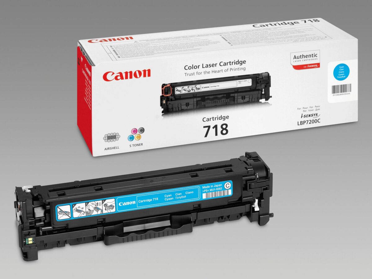 CANON Toner-Modul 718 cyan 2661B002 LBP 7200 2900 Seiten – Hochwertig & günstig bei ShopDeca