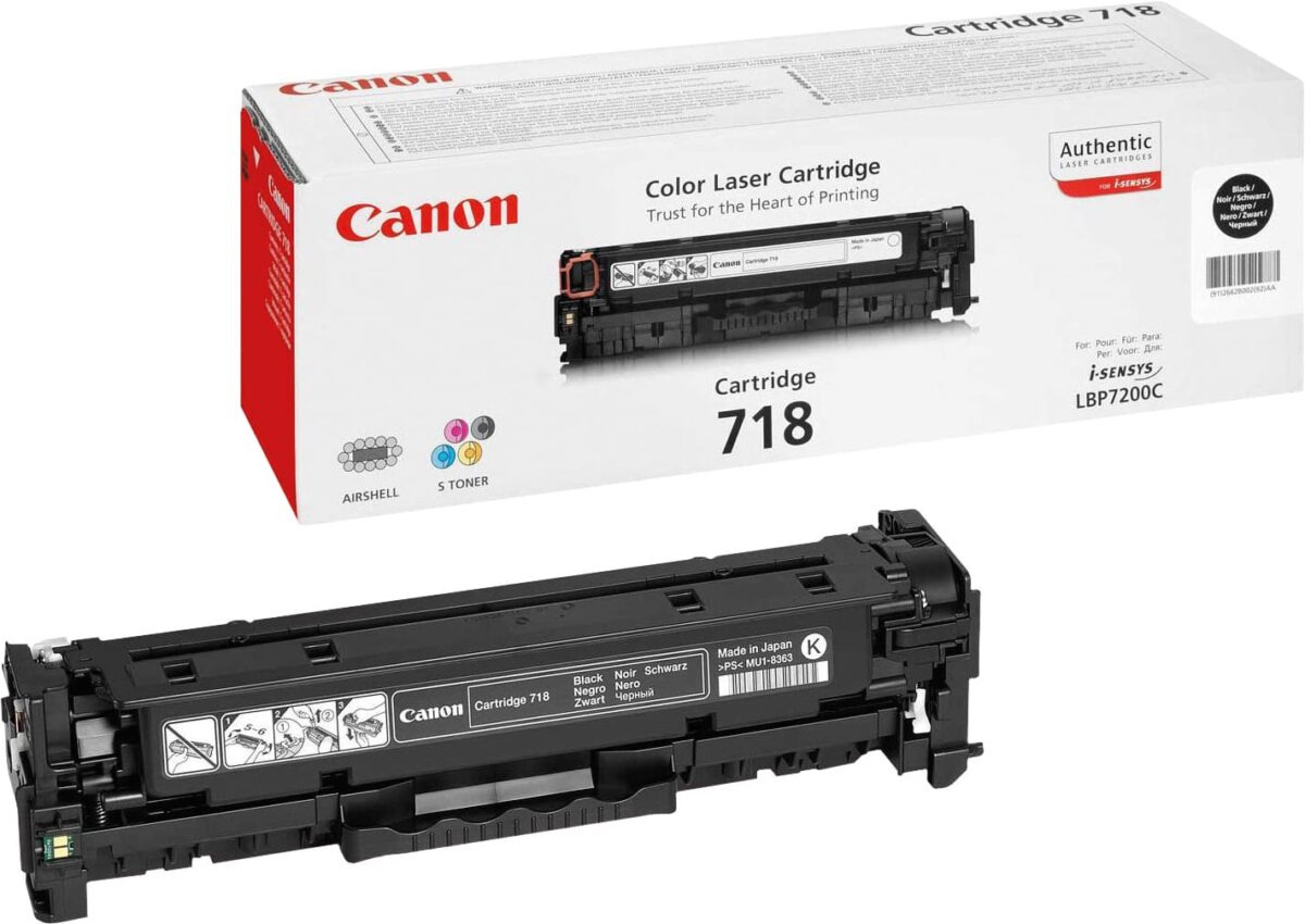 CANON Toner-Modul 718 schwarz 2662B002 LBP 7200 3400 Seiten – Hochwertig & günstig bei ShopDeca
