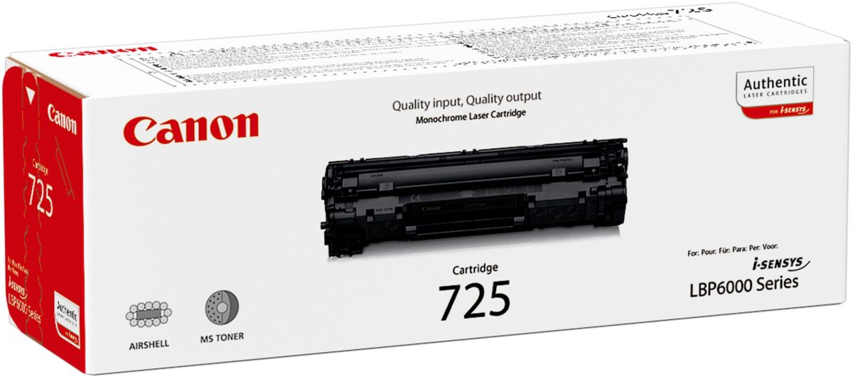 CANON Toner-Modul 725 schwarz 3484B002 LBP 6000 1600 Seiten – Hochwertig & günstig bei ShopDeca