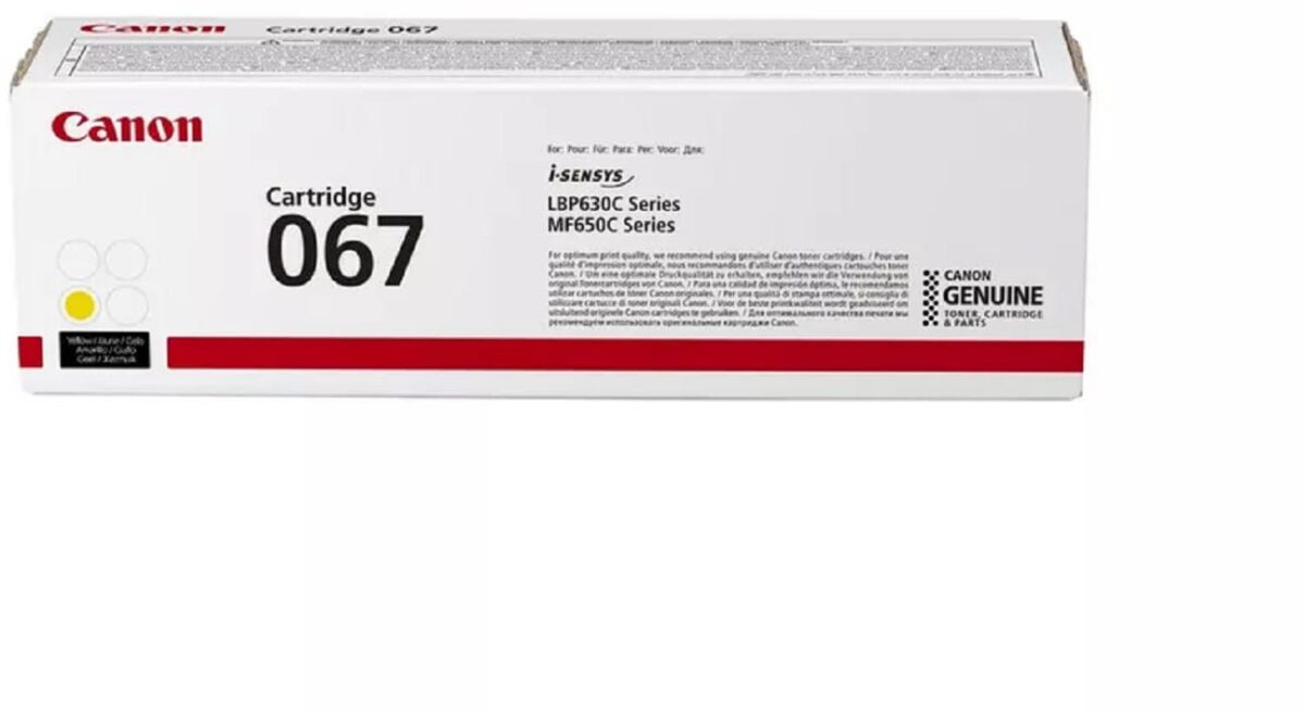 CANON Toner-Modul 067 yellow 5099C002 LBP631Cw/633Cdw 1250 Seiten – Hochwertig & günstig bei ShopDeca