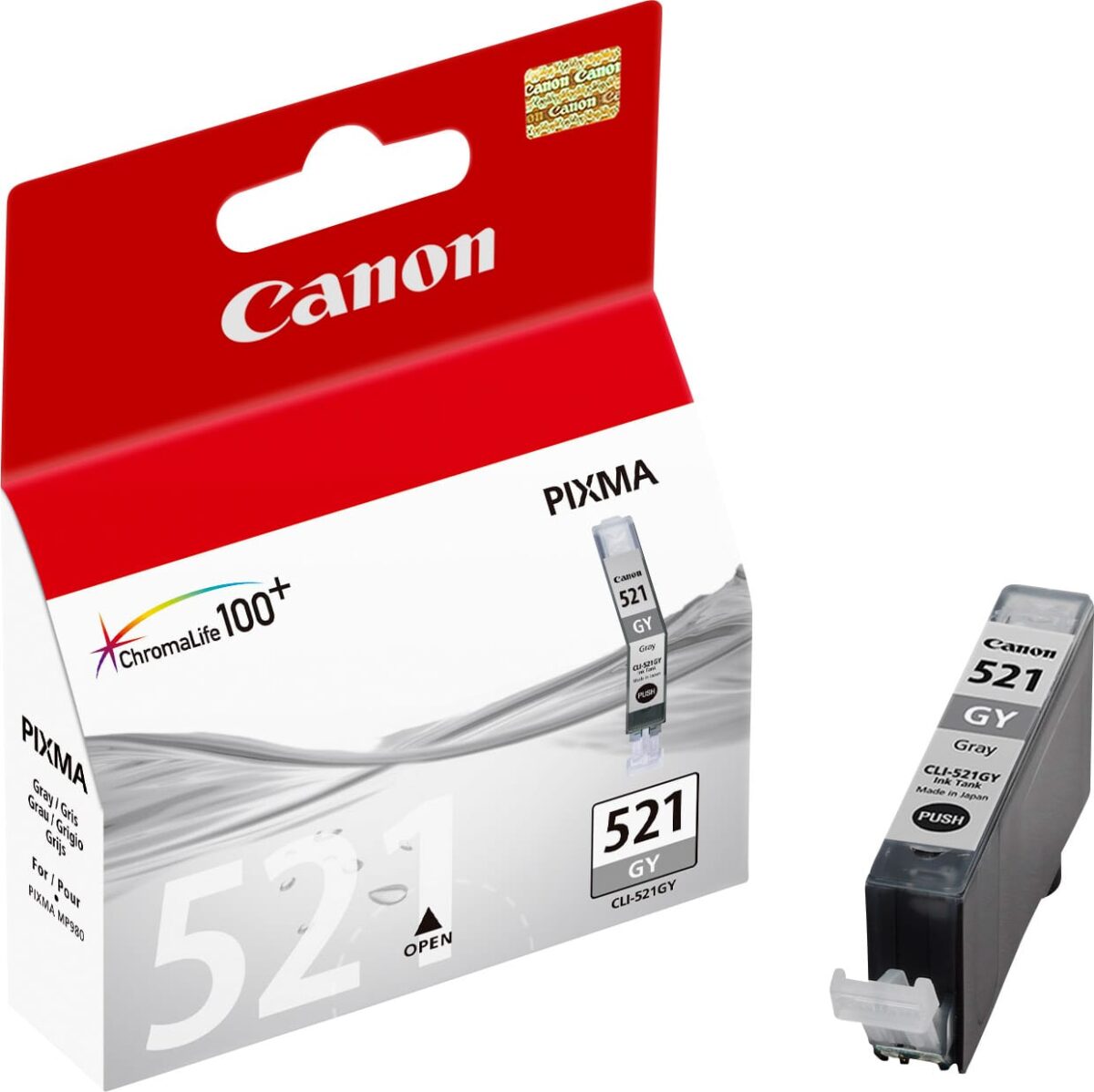 CANON Tintenpatrone grey CLI-521GY PIXMA MP 980 9ml – Hochwertig & günstig bei ShopDeca