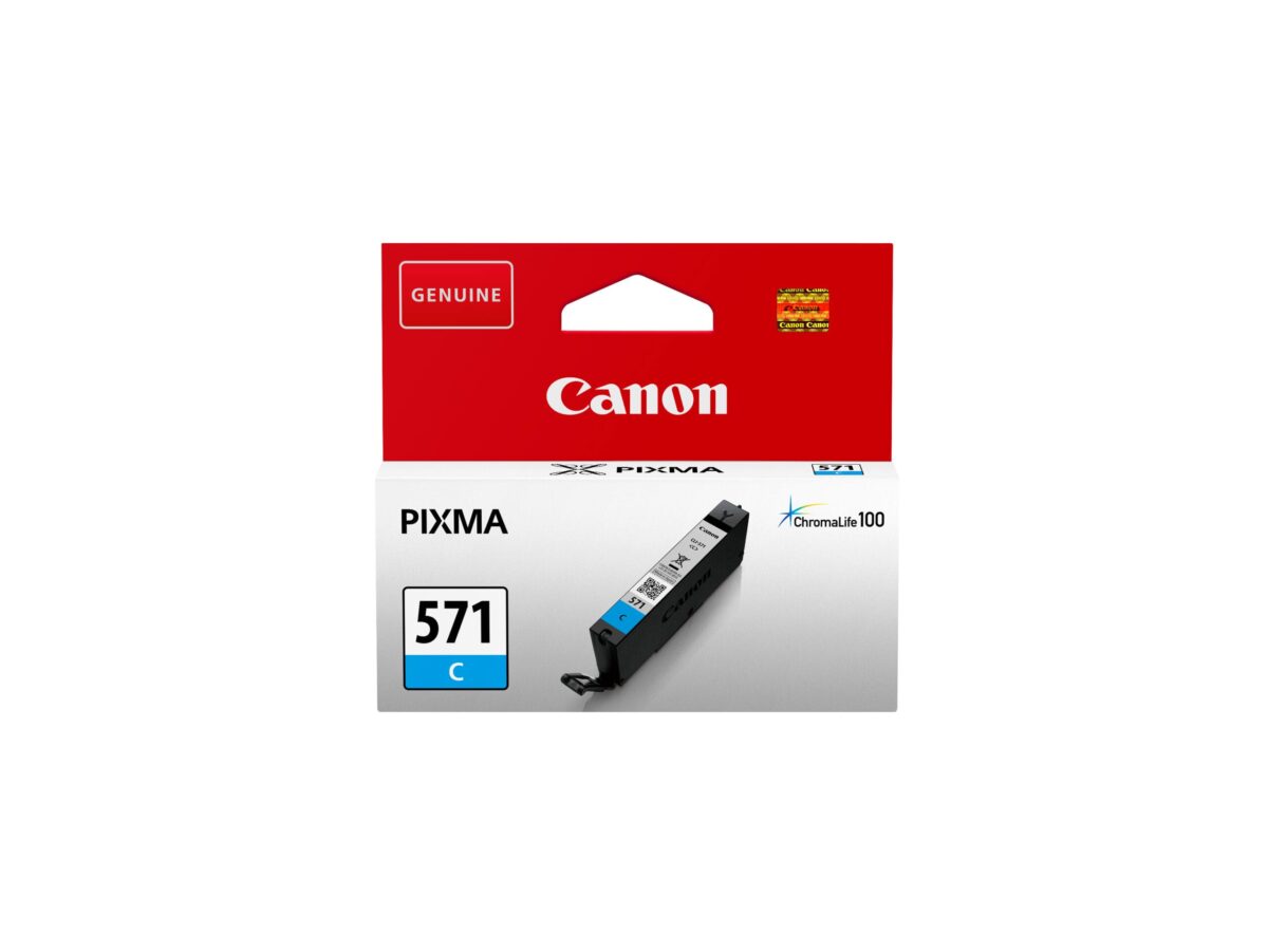 CANON Tintenpatrone cyan CLI-571C PIXMA MG5750 7ml – Hochwertig & günstig bei ShopDeca