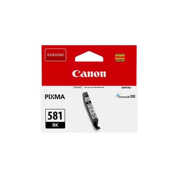 CANON Tintenpatrone schwarz CLI-581BK Pixma TS6150/TS8150 5.6ml