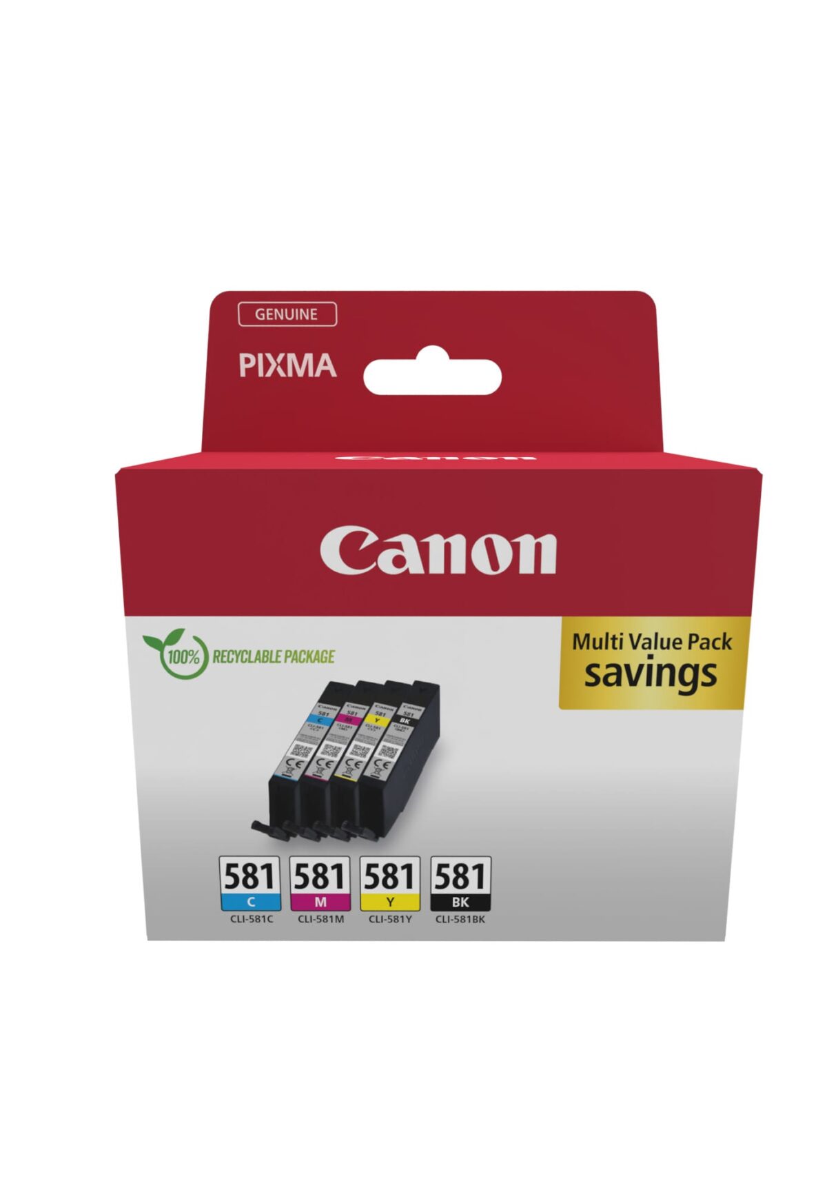 CANON Multipack Tinte BKCMY CLI-581BKCMY Pixma TR7550 4x5.6ml – Hochwertig & günstig bei ShopDeca