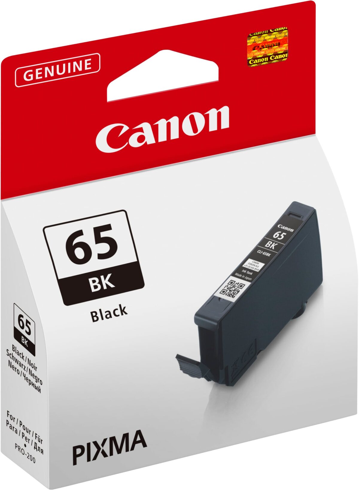 CANON Tintenpatrone schwarz CLI-65BK PIXMA Pro-200 12.6ml – Hochwertig & günstig bei ShopDeca