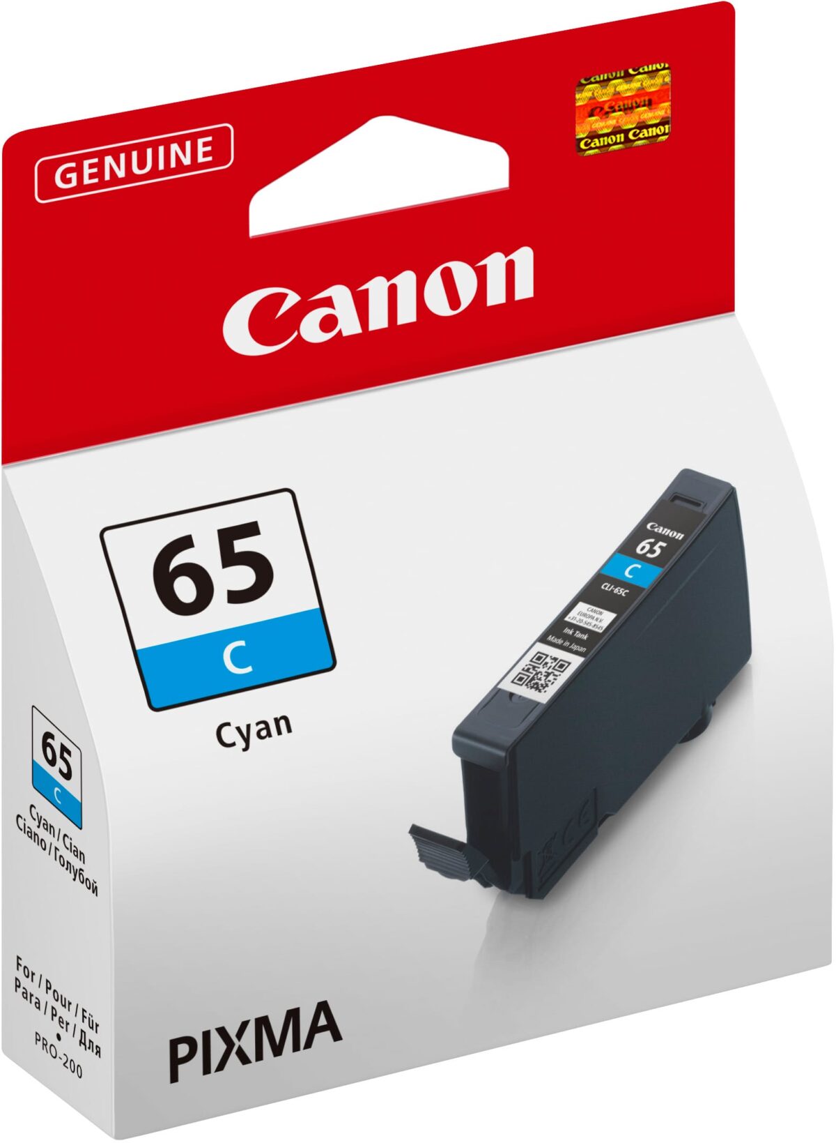 CANON Tintenpatrone cyan CLI-65C PIXMA Pro-200 12.6ml – Hochwertig & günstig bei ShopDeca