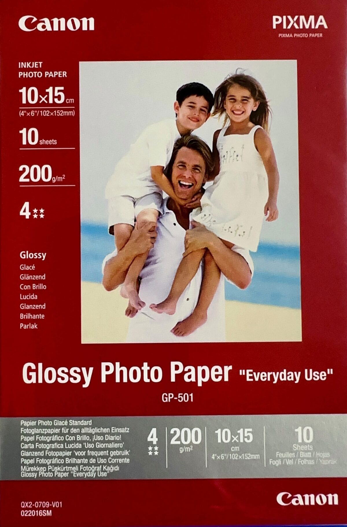 CANON Glossy Photo Paper 10x15cm GP5014x6 InkJet, Everyday 200g 10 Bl. – Hochwertig & günstig bei ShopDeca